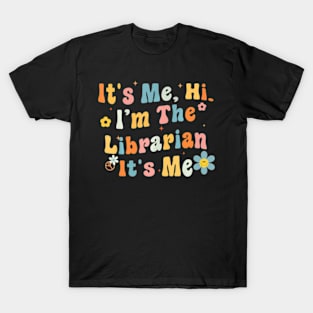 Back to School Hi The Librarian Summer Reading T-Shirt